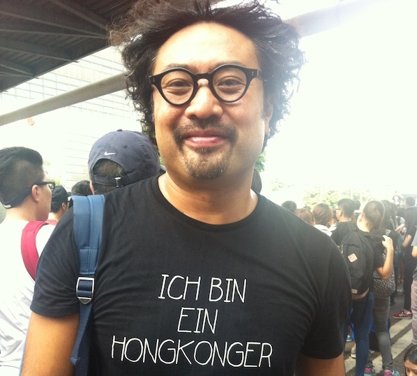 Occupy Central Protest: Andrew Choi, 44 Occupy Central Protest: Andrew Choi, 44