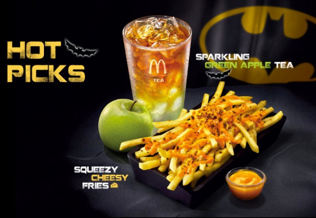 Batman McDonland's fries Batman McDonland's fries