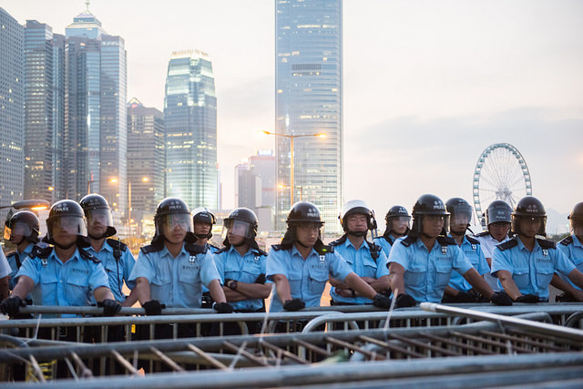 Riot police Hong Kong Riot police Hong Kong