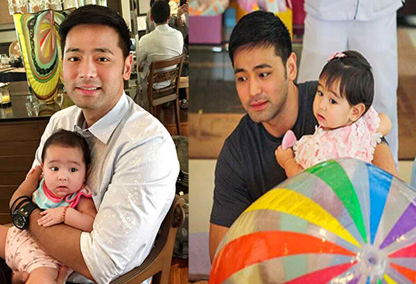 Scarlet Snow with father Hayden Kho