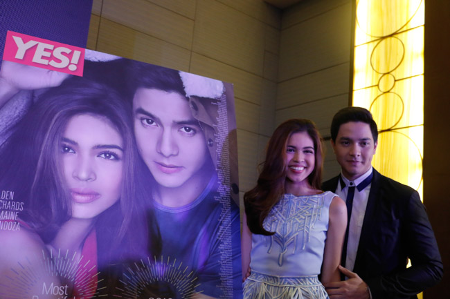 Maine Mendoza and Alden Richards