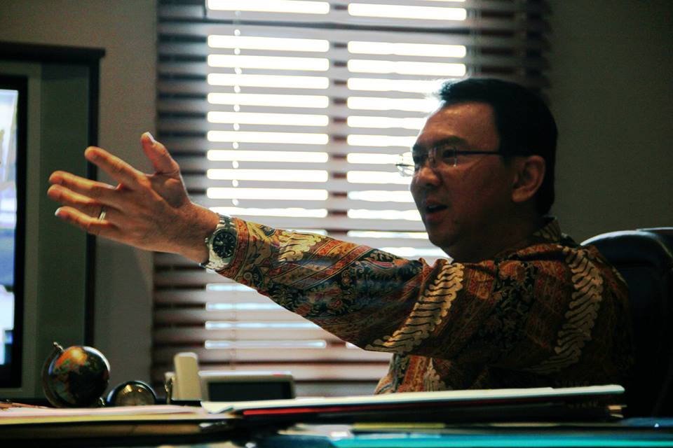 Former Jakarta Governor Basuki Tjahaja Purnama