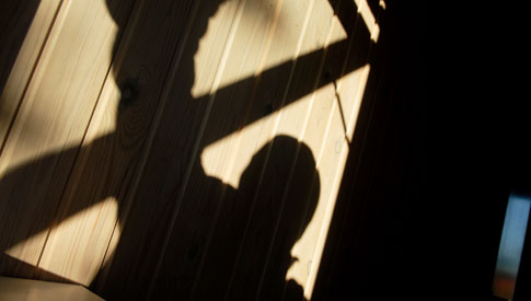 File photo illustration of a burglar. 