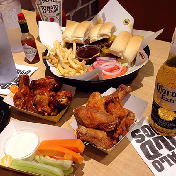 Buffalo Wild Wings in Glorietta 1, Makati Coconuts Manila