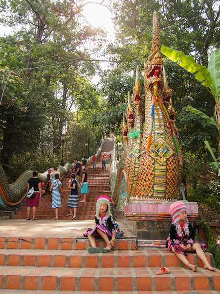 Steps to Doi Suthep, Chiang Mai