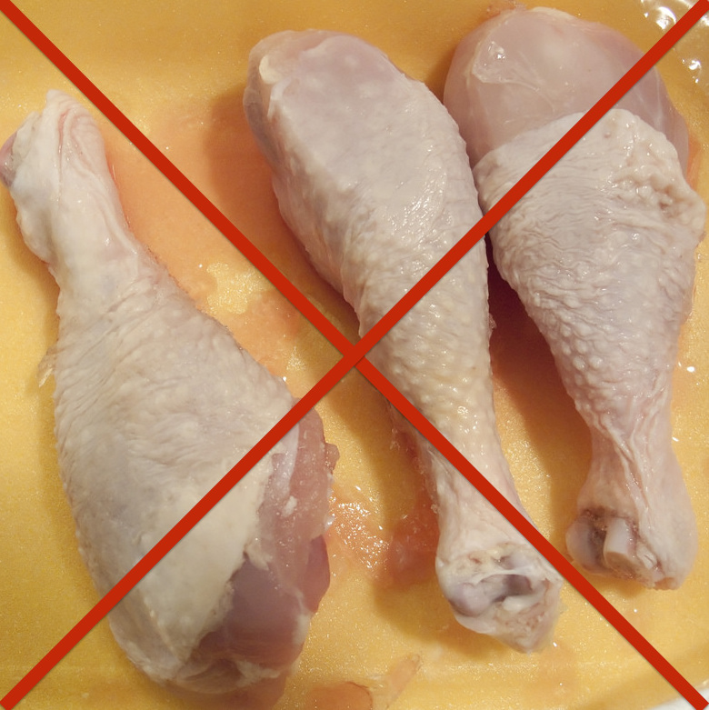 No chicken drumsticks No chicken drumsticks