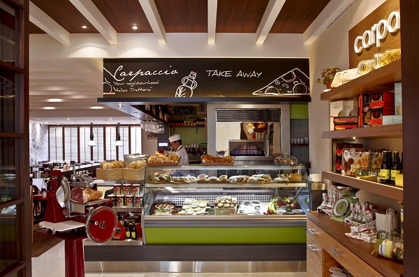 Carpaccio deli counter