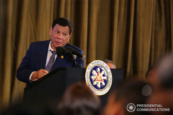 President Rodrigo Duterte MALACANANG PHOTO