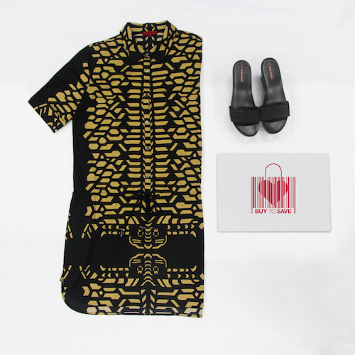 Vivienne Tam Geometric Printed Tunic Vivienne Tam Geometric Printed Tunic