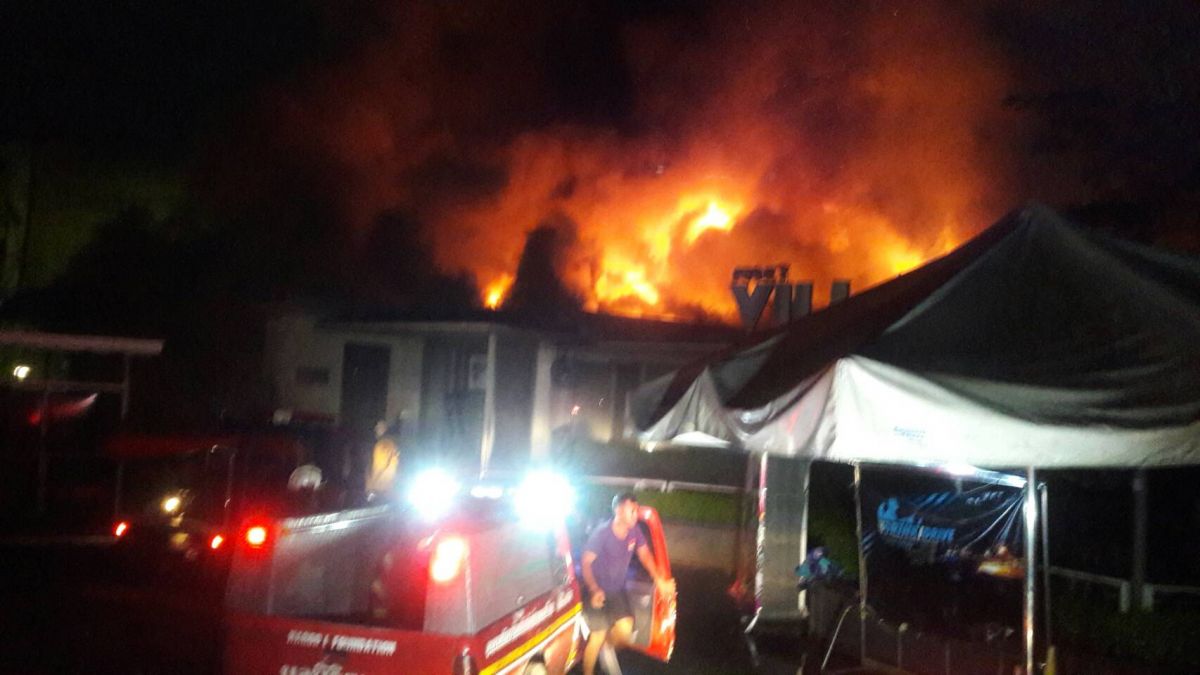 Farewell Funky Villa: Fire destroys famous Thong Lor nightclub