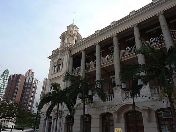 The Main Building at Hong Kong University.