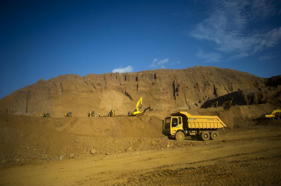 A mine in Hpakant, Kachin State.