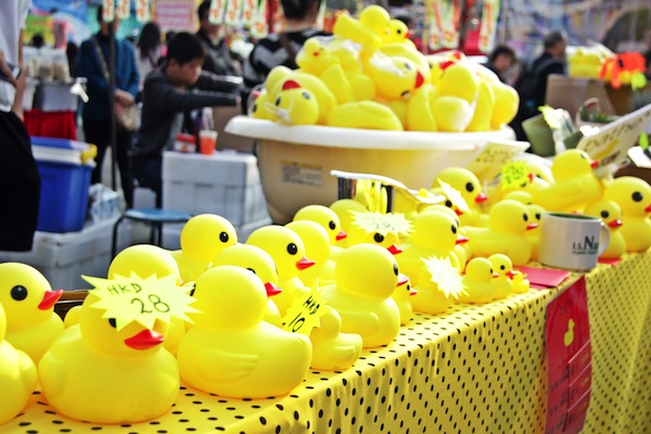 rubber ducks