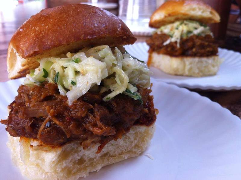 Juhu pulled pork slider