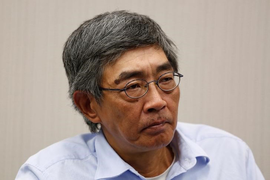 Bookseller Lam Wing-kee attends an interview in Hong Kong, June 19, 2016. Photo: Bobby Yip/Reuters