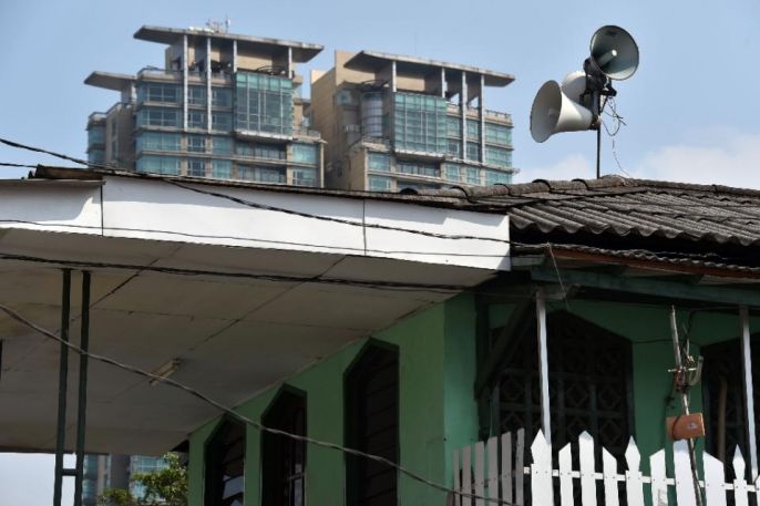 A mosque loudspeaker. Photo: AFP