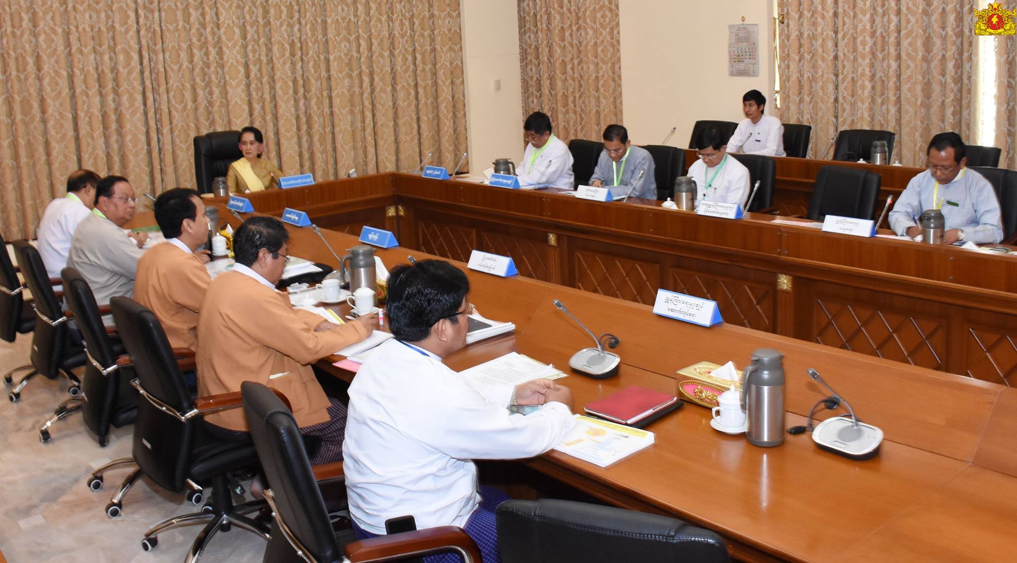 aung san suu kyi state counsellor yangon development naypyidaw