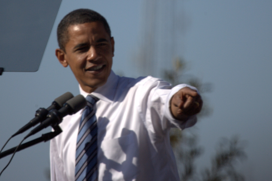 Obama pointing Obama pointing