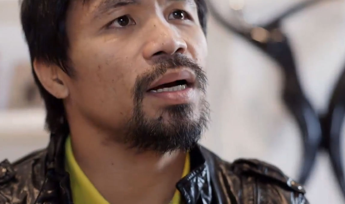 Watch Official Video Of Manny Pacquiaos Lalaban Ako Para Sa Filipino