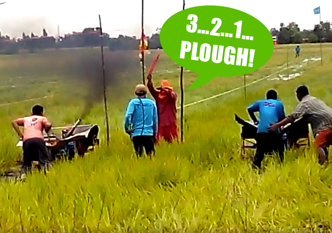 Epic countryside plow race ends in farmer injury and disappointment (VIDEO) | Coconuts