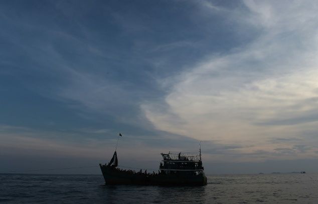 Rohingya Muslims at sea AFP FILE PHOTO