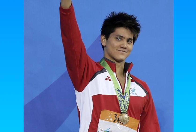 Singapore’s swimming champ Joseph Schooling FILE PHOTO