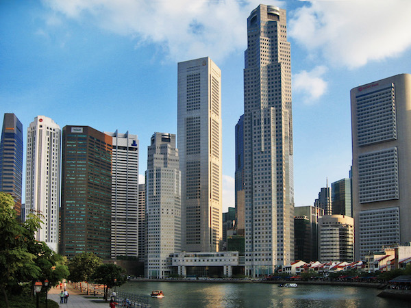 File photo of Singapore skyline. 