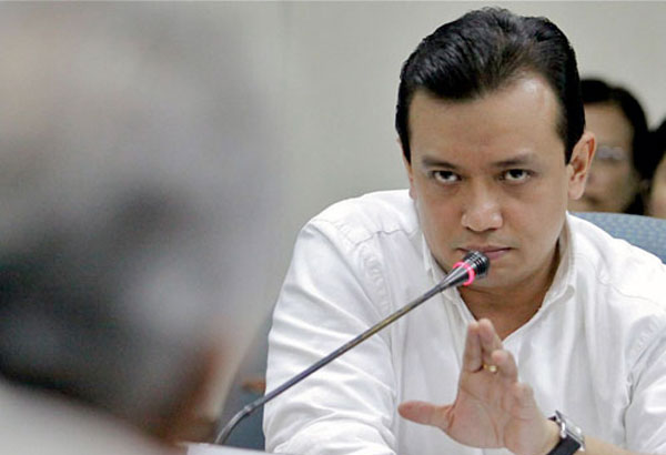 Sen. Antonio Trillanes IV FILE PHOTO
