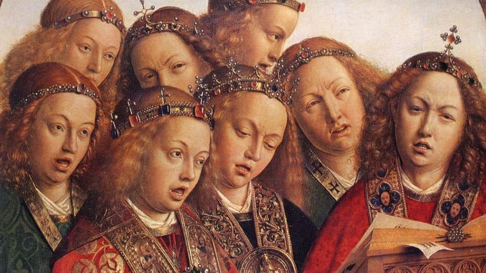 Unrelated singers by Jan van Eyck