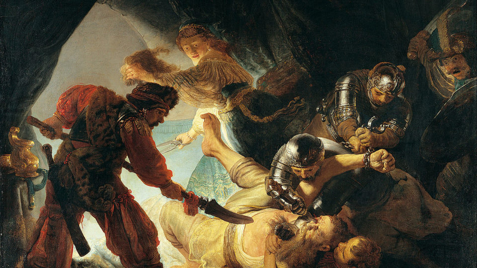 The Blinding of Samson, Rembrandt