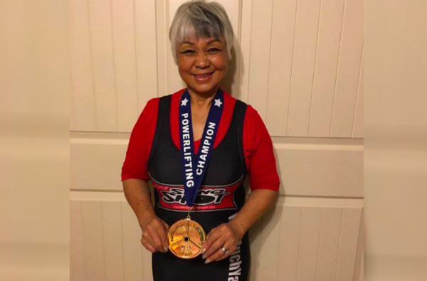 Susie Rose wins the gold medal. PHOTO: ABS-CBN News