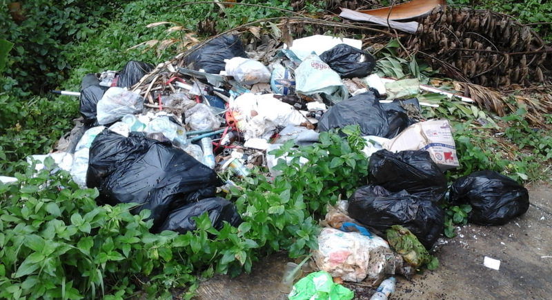 The garbage seems to come back on a daily basis. PHOTO: Supplied to The Phuket News