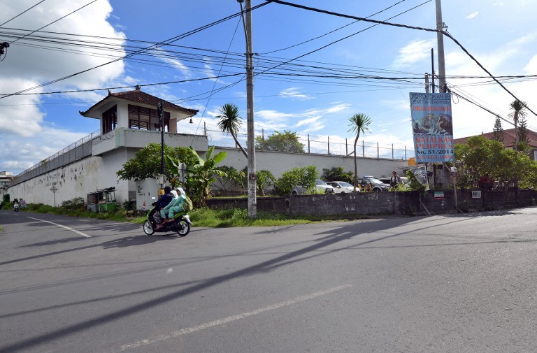 This general view shows the exterior of the notorious Kerobokan Prison. Photo: Sonny Tumbelaka/AFP