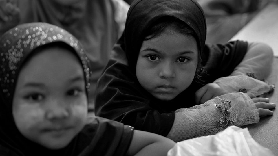 Rohingya children in Malaysia. Photo: Wikimedia Commons / Firdaus Latif