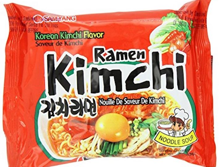 Samyang’s kimchi flavored ramen. Photo: Amazon.co.uk