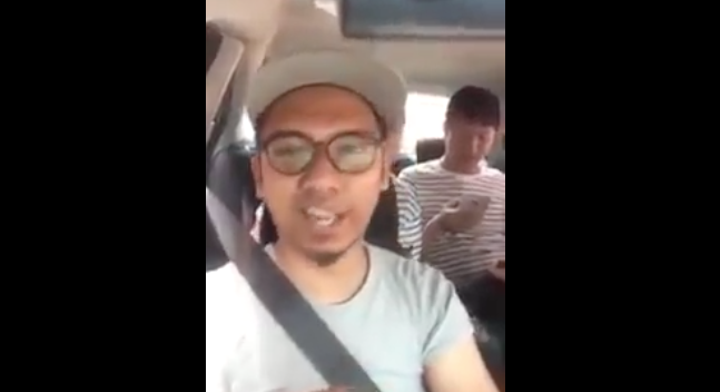 Clip of the vlogging driver 