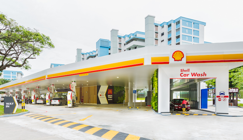 Shell Tampines Ave 2 station