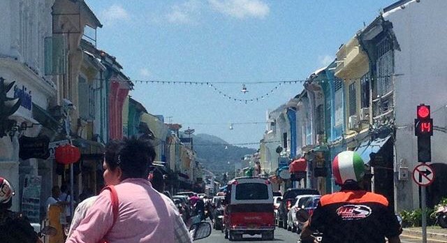 Thalang Road in Phuket Town. PHOTO: The Phuket News/Shela Riva