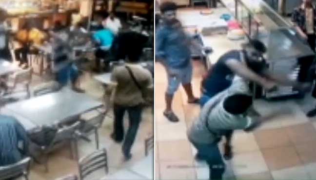 Chicken and fists flying at nasi kandar