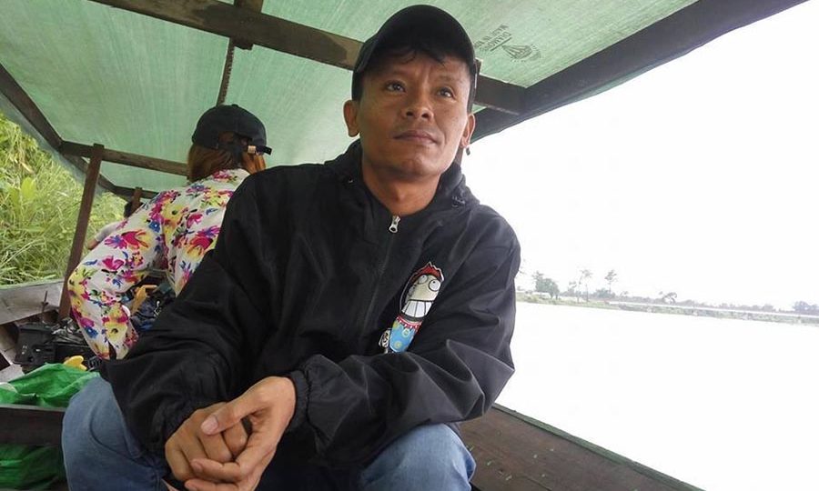 Irrawaddy reporter Thein Zaw (aka Lawi Weng). Photo: Facebook / Lawi Weng