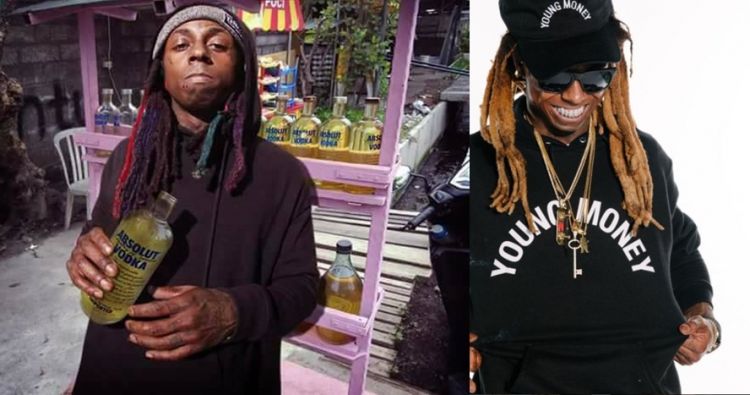 lil wayne viral vodka post