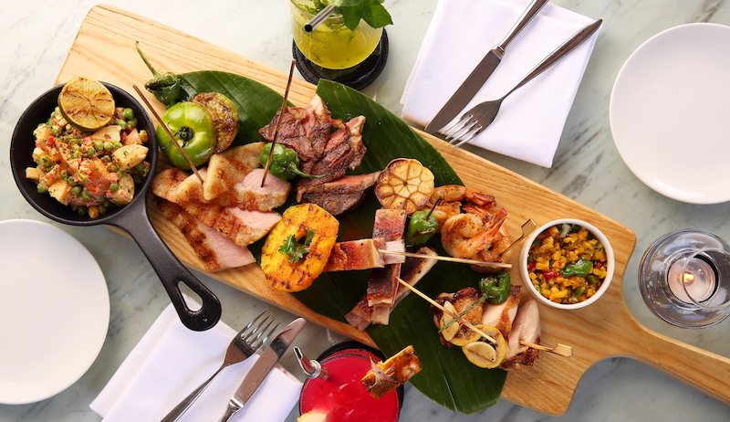 BBQ platter. Photo: Bob’s Bar