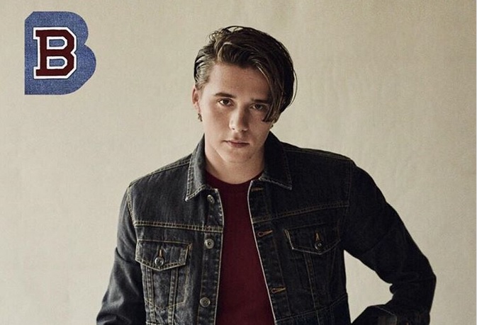 Brooklyn Beckham is newest endorser of Bench Screengrab from Instagram