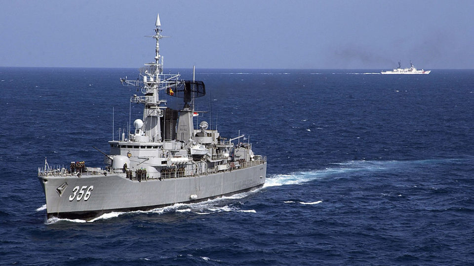 Photo illustration –
 Indonesian Navy frigate. Photo: Wikimedia Commons