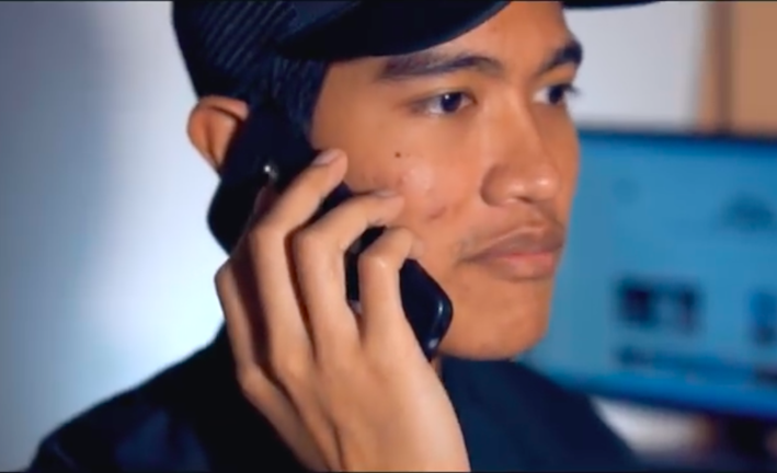 Video screengrab from Kaesang Pangarep’s vlog titled, ‘#BapakMintaProyek’