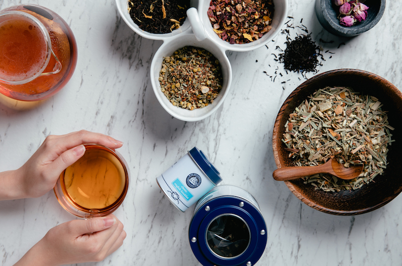 Tea blends from The 1872 Clipper Tea Co