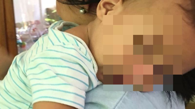 A photo of ‘Baby J’ shared to Facebook.