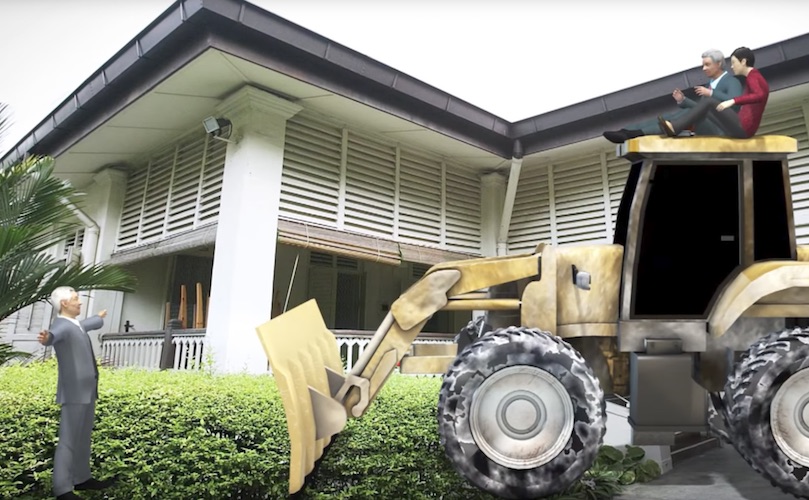 Photo: Video screengrab