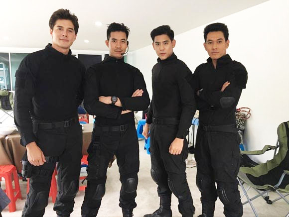 Lead characters of TV soap “Love Mission” are portrayed by four heartthrobs. Photo: Kapook