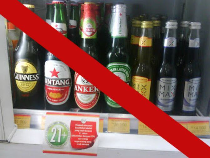 It’s been a long time since beers like these were seen in Indonesian minimarkets.